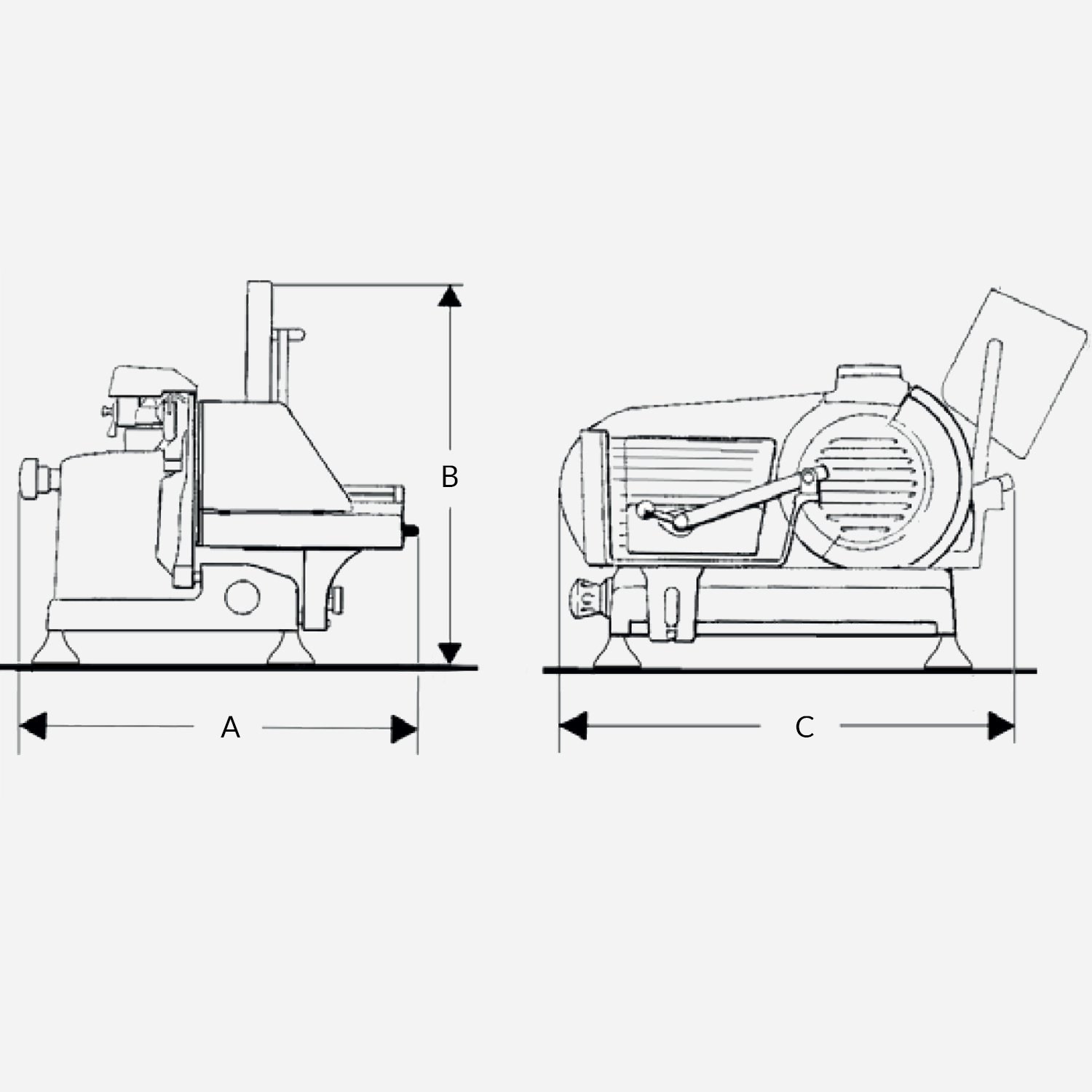 Affettatrice Essentia Verticale Verticale Macelleria BEM370