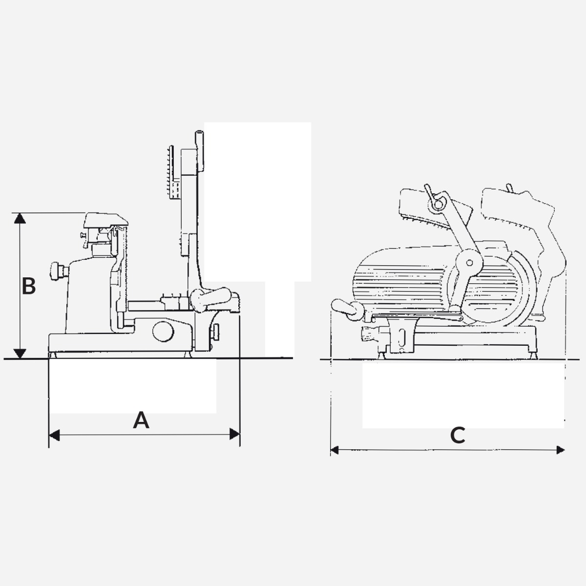 Berkel Essentia vertical salami slicer | Attrezzature Alimentari