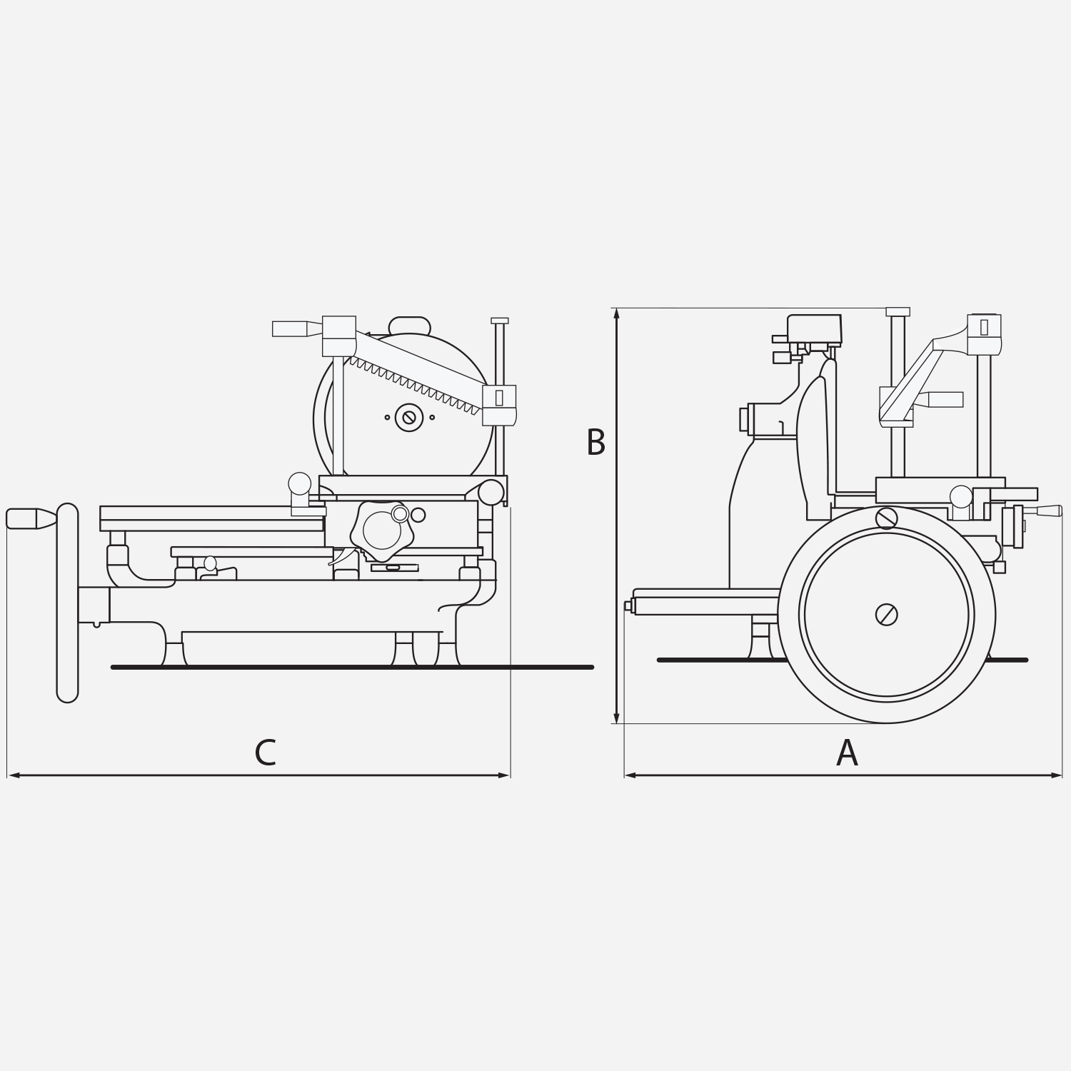 Berkel AFFETTATRICE MANUALE A VOLANO P15 ROSSO da € 8459.00