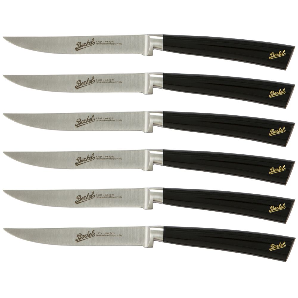 WÜSTHOF Classic 6-Piece Steakhouse Knife Set,Black